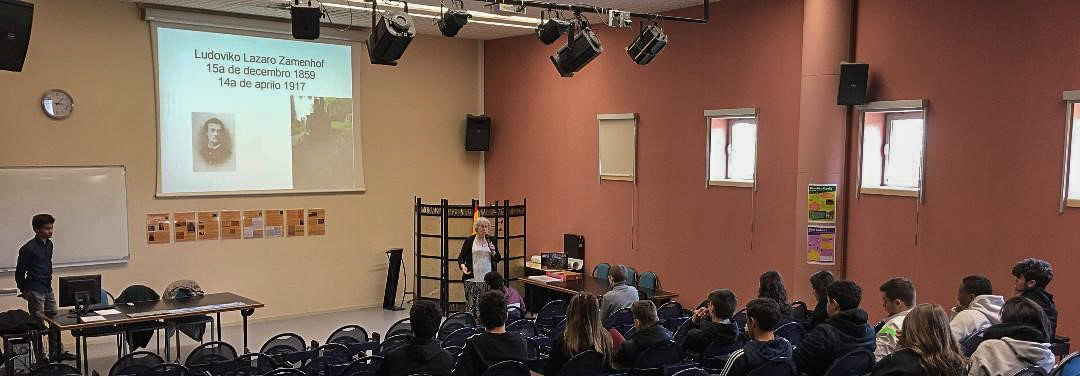 présentation au lycée de Villaroy