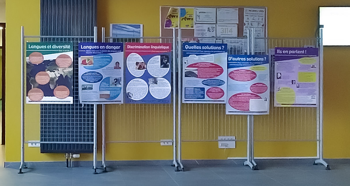 Exposition au collège Mary Jackson