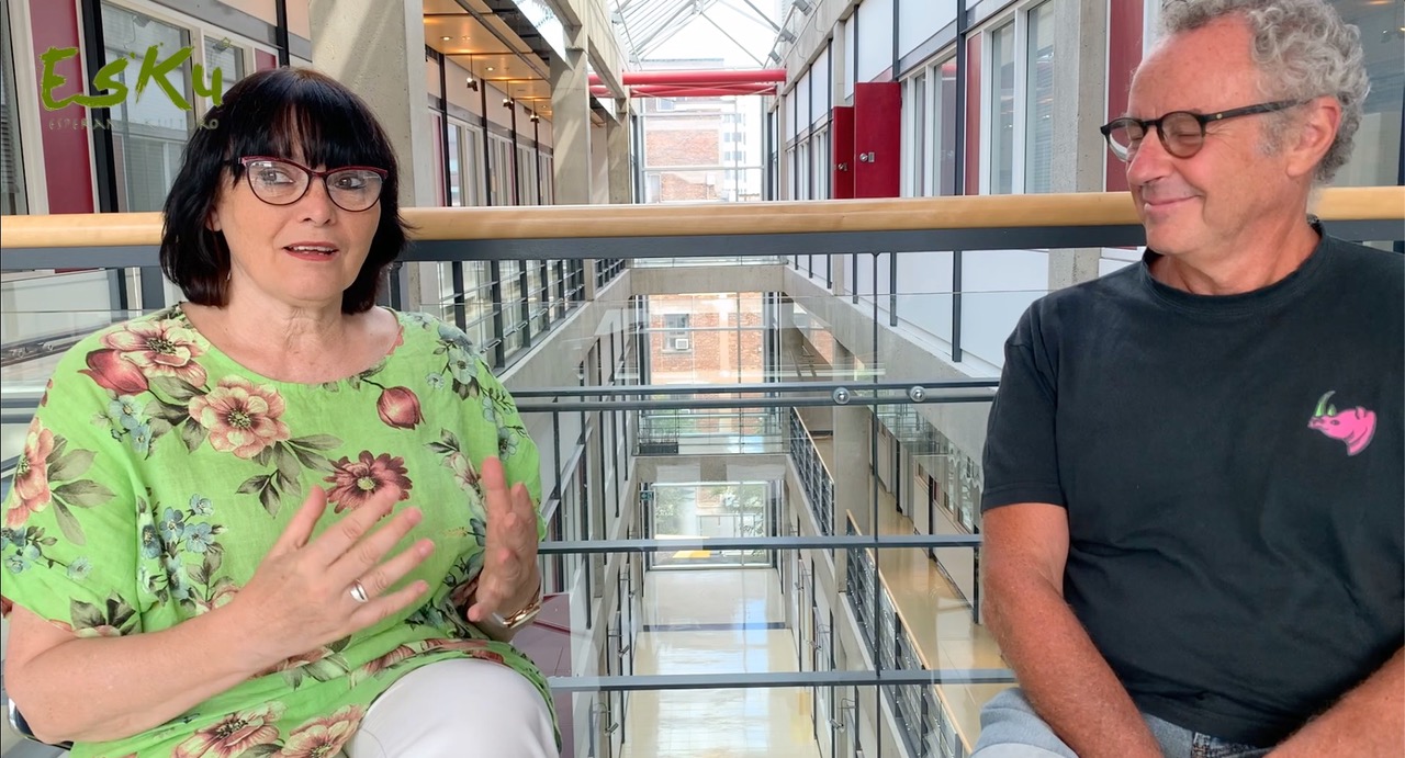 Katalin Kováts et Thierry Spanjaard 