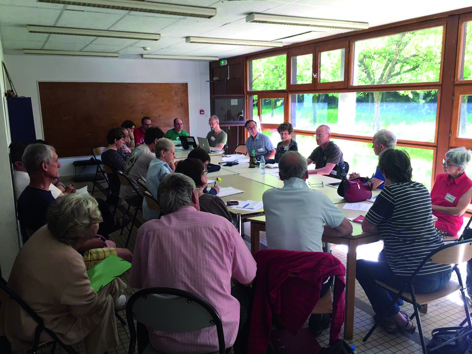 Réunion du CA, en mai 2017