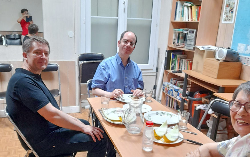 Présentation de courts-métrages de François Randin. Paris. 23 juin 2023