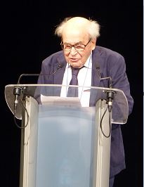 Louis-Christophe Zaleski-Zamenhof dum la kongreso de Lillo en 2015