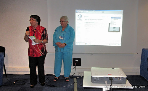 Zsofia Korody et Mireille Grosjean