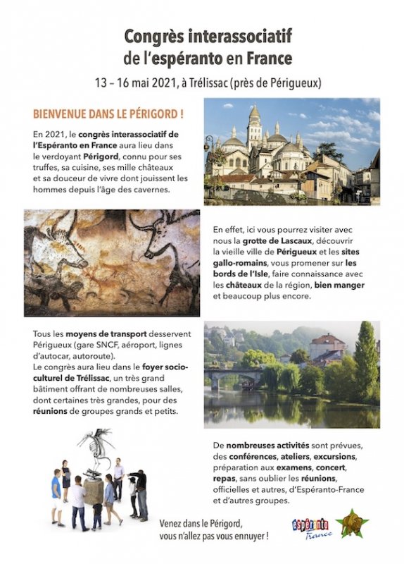 Affiche du congrès 2021